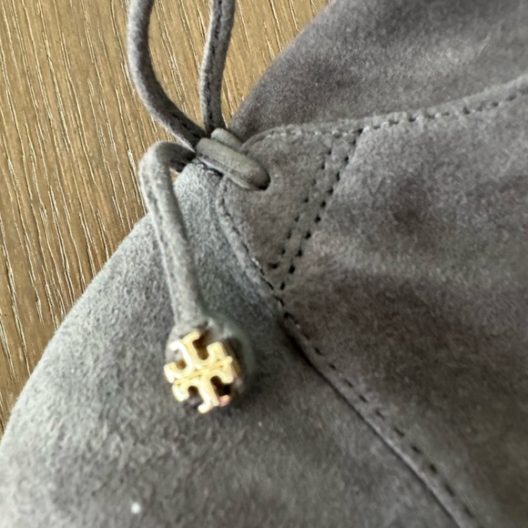 Tory Burch Laila 45MM Over-the-Knee Boot Stretch Suede Sz 7.5 - Picture 5 of 14